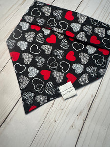 Doodle on my Heart Bandana