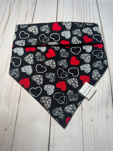 Doodle on my Heart Bandana