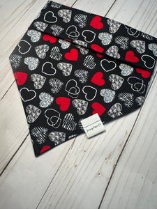 Doodle on my Heart Bandana