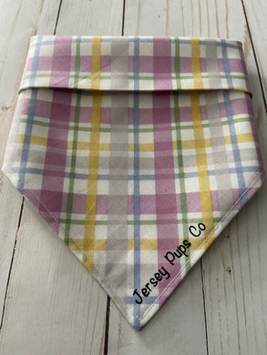 Pastel Plaid Bandana