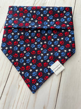 Red Woof and Paws Bandana